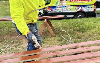 paint or stain my fence