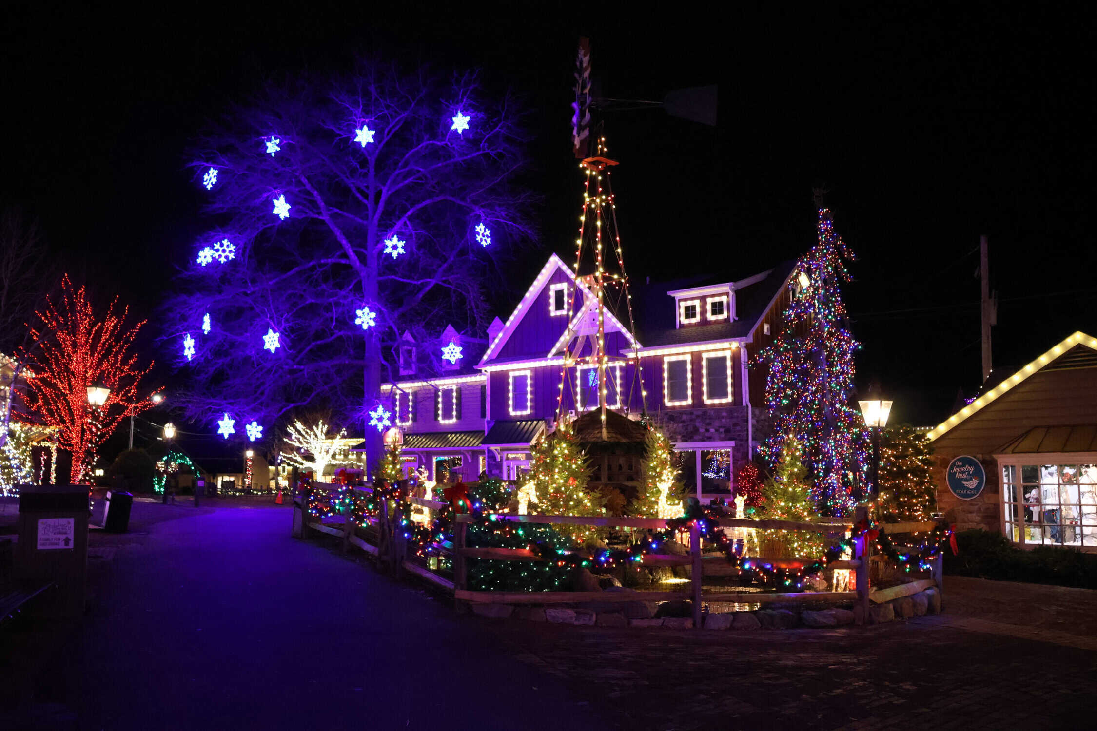 Beautiful Christmas Village