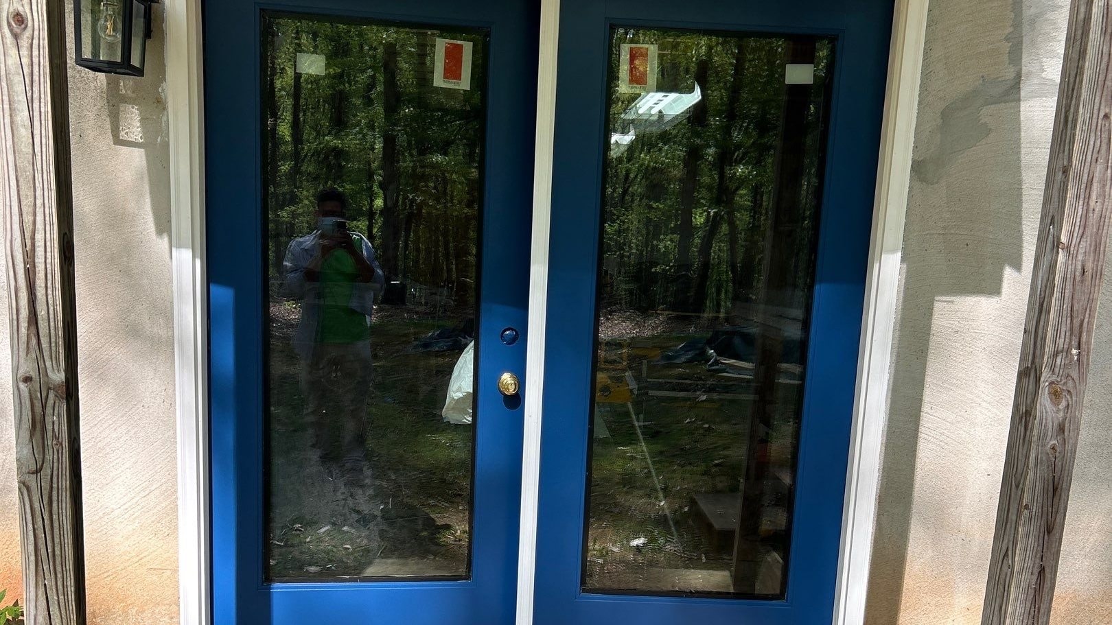 exterior door painting