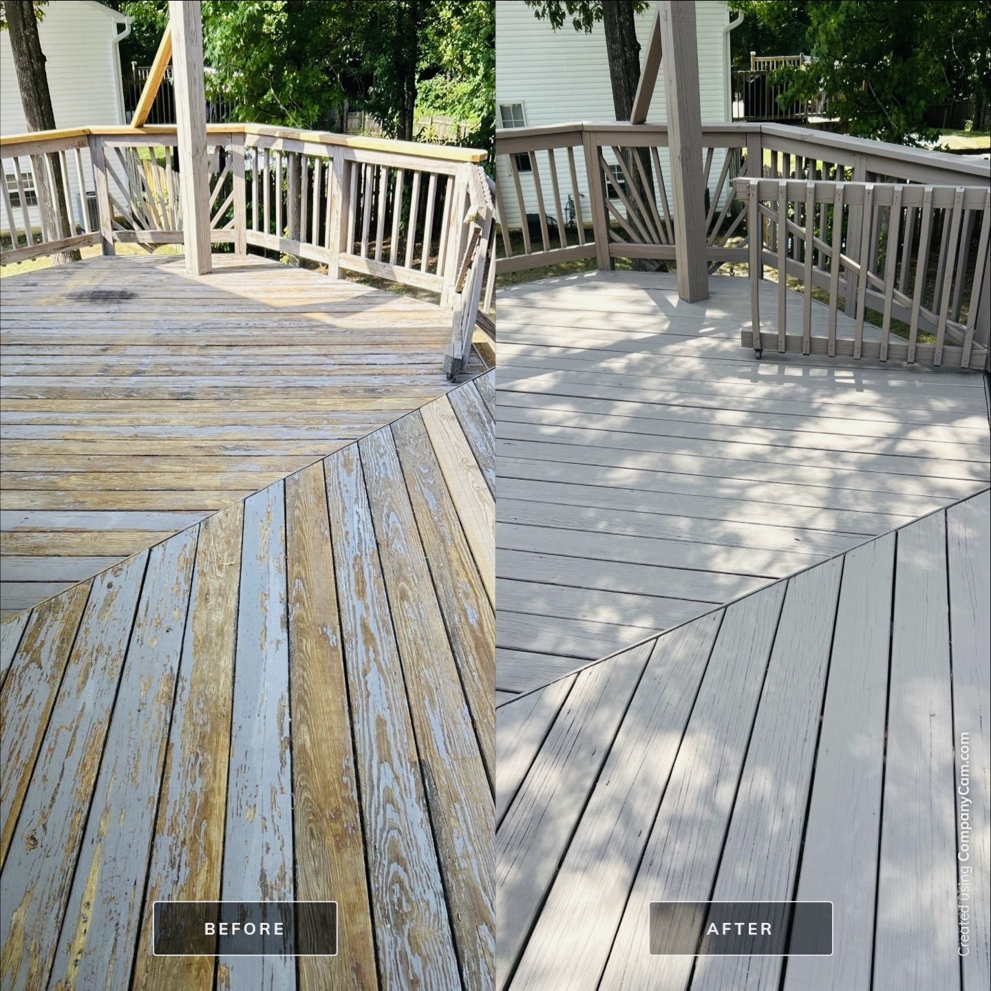 Deck Repair and Staining in Fredericksburg, VA